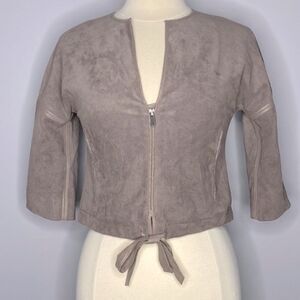 EUC BCBG Max Azria Emil Jacket in Grey Dusk Sz. XXS